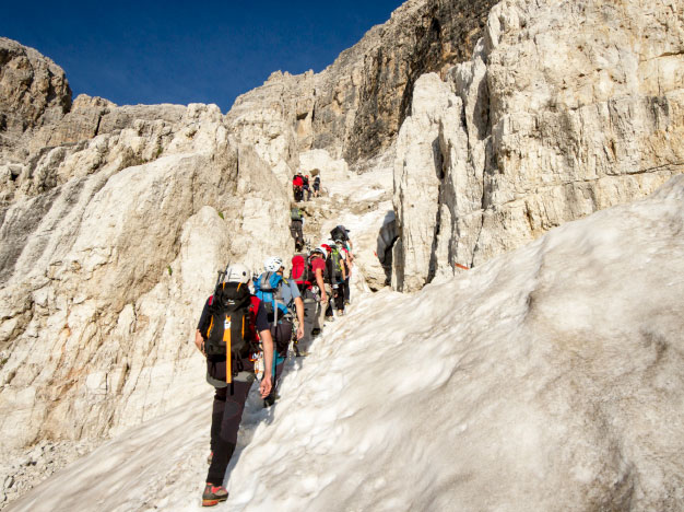 Activity Trentino | Active holidays in the Dolomites | High mountains and glaciers