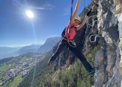 FAI DELLA PAGANELLA – Via Ferrata Experience: The new ferrata at the Fai Cross